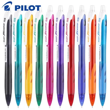 1 шт. Механический карандаш Japan PILOT HRG-10R, цветной прозрачный Подвижный карандаш, Выдвижной наконечник, Школьные канцелярские принадлежности, карандаш для рисования