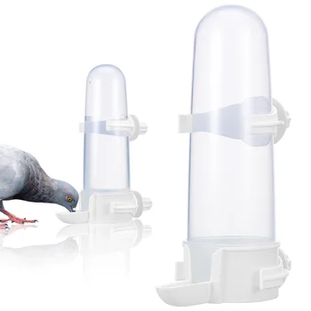 2шт Кормушка для птиц Автоматический диспенсер для воды Кормушка для птичьей клетки Диспенсер для корма для попугаев