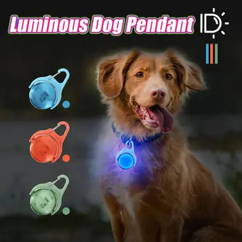 4 Режима светодиодного ошейника для собак, изменяющий цвет RGB, USB-перезаряжаемый светящийся ошейник для собак, подвеска IPX8, водонепроницаемый, долговечный.