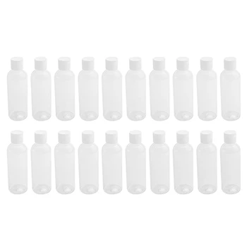 80 Штук Пластиковых Бутылок Шампуня объемом 100 мл Пластиковые Бутылки Для Путешествий Контейнер Для Косметического Лосьона
