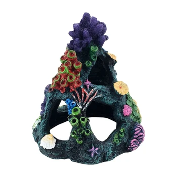 D0AD Аквариумы Подводные Декоры Фигурка Кораллового Рифа для поделок FairyGarden Комнатное растение