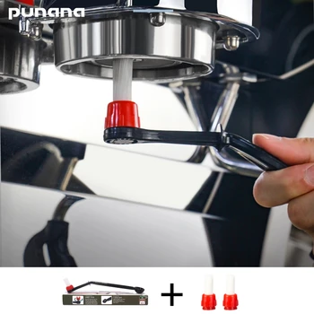 Punana, 3 шт., щетка для чистки кофе, защита от ожогов, съемная щетка для чистки головки для полуавтоматической кофемашины для заваривания кофе