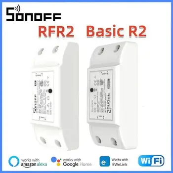 SONOFF Switch BASICR2/RFR2 Wifi Smart Switch Модуль 10A Беспроводное приложение Пульт Дистанционного Управления Таймер Выключатель Света Для Автоматизации Умного Дома