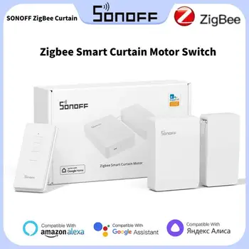 SONOFF ZigBee Curtain Zigbee Smart Curtain Motor Switch 5V / 1A Простая установка Удаленного приложения Голосовое Управление Работа С Alexa / Google Home