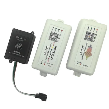 SP105E Bluetooth WS2811 WS2812B светодиодный контроллер SP108E SK6812 RGB/RGBW SP107E SP106E WS2812 пикселей Светодиодная лента Светодиоды DC5V-24V
