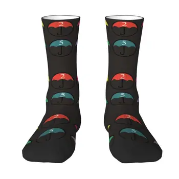 The Umbrella Academy Мужские носки для экипажа Унисекс Забавные Красочные зонтики Весна Лето Осень Зима Носки для платья
