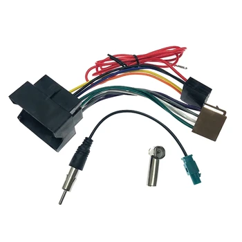 Автомобильный радиоприемник, 16-контактный адаптер жгута проводов, Хвостовая линия для 207 307 407 C3-C4, Штекерный кабель