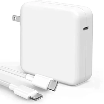 Адаптер питания зарядного устройства USB C мощностью 100 Вт, совместимый с MacBook Pro 16, 15, 14, 13 дюймов, MacBook Air 13 дюймов, iPad Pro 2021/2020/2019