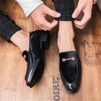 Весенние мужские кожаные туфли с мягкой подошвой и острым носком, мужской Корейский деловой костюм, дышащая повседневная мужская обувь со стелькой, увеличивающей рост.
