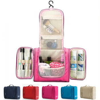 Водонепроницаемая сумка-органайзер для путешествий, женская косметичка унисекс, подвесные дорожные косметички, наборы туалетных принадлежностей, сумки для хранения