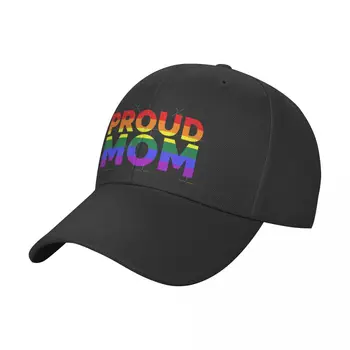 Гордая мама, Радужная гордость, цвет флага ЛГБТ, модная бейсболка, кепка с козырьком, мужская шляпа, женская кепка, солнцезащитные шляпы, Брендовые мужские кепки