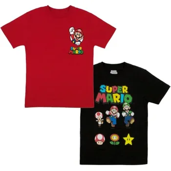 Детская футболка 100-160 см для мальчиков и девочек, 3D футболка с коротким рукавом, футболка, детская футболка со звездами игр, топы, подарок на день рождения