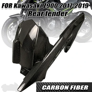 Для Kawasaki Z900 2017 2018 2019 100% Настоящее углеродное волокно Заднее Крыло Крышка Обтекатель Аксессуары для мотоциклов