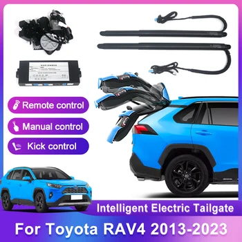 Для TOYOTA RAV4 управление багажником электрическая дверь багажника автомобильные аксессуары автоматическое открывание багажника привод дрифта ножной датчик powerlift