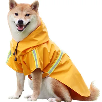 Дождевик для домашних собак, Одежда для французского Бульдога, Непромокаемая Одежда для Собак, Дождевик для Пуделя, Бишоншнауцера, Плащ для Вельш-Корги