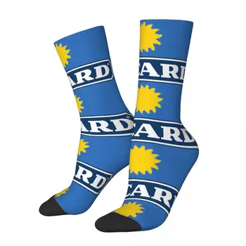 Забавный товар Crazy Ricard для носков Fan Sock Марсель Франция в стиле хип-хоп харадзюку с бесшовным рисунком для мальчиков, носки для экипажа, Подарок новизны