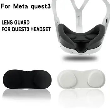Защита объектива для гарнитуры Meta Quest 3, моющаяся водой и прочная Силиконовая защитная крышка виртуальной реальности для аксессуаров гарнитуры Quest3 для виртуальной реальности
