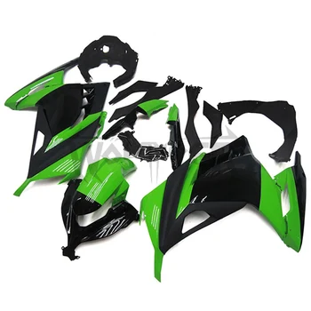 Изготовленный на заказ капот мотоцикла для ZX300R EX300 2013-2014 зеленый черный ABS форма для литья под давлением обтекателя