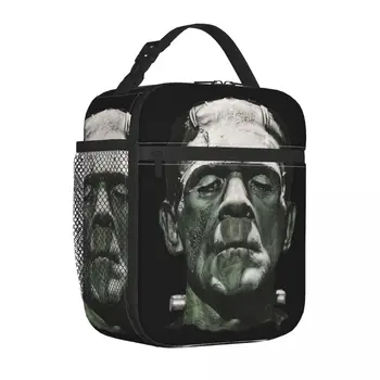 Изолированная сумка для ланча Frankenstein Monster, Термосумка, Многоразовая Большая сумка-тоут, ланч-бокс, сумка для Бенто, сумка для рабочего Пикника