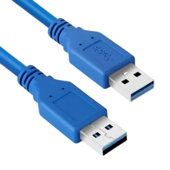 Кабель для передачи данных USB 3.0 Высокоскоростной кабель USB От Мужчины К мужчине Кабель длиной 1 М AM / AM Удлинительный Кабель AM К AM С двойной головкой