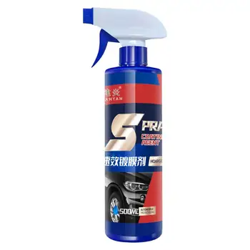 Керамический спрей для покрытия автомобилей Quick Coat Car Wax Polish Spray 500 МЛ, Керамическая краска для автомобилей, Керамическое покрытие, Защитный герметик для