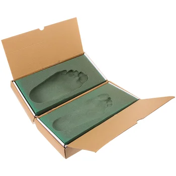 Коробка для формования стопы, Стелька для литья отпечатков пальцев, Многофункциональный комплект, Ортопедическая пена 3D
