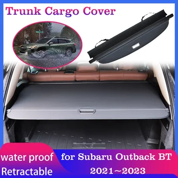 Крышка багажника для Subaru Legacy Outback BT 2021 ~ 2023 Шторка для хранения багажа, Багажный лоток, Защитные Аксессуары для теней