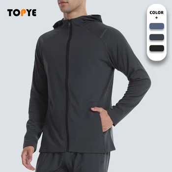 Куртка для бега, одежда для гольфа, спортзала, фитнеса, спортивных тренировок, куртка с капюшоном, пальто