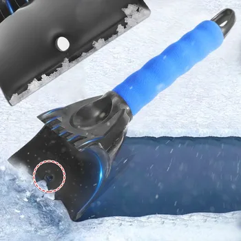 Лопата для снега Автомобильный Скребок для зимнего льда Инструменты для чистки лобового стекла и окон Автомобильный бытовой инструмент для удаления снега Антиобледенитель
