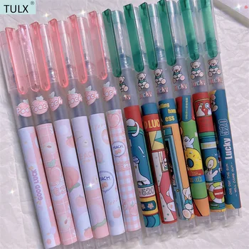 Милые школьные принадлежности TULX, милые ручки, милые гелевые ручки, японские канцелярские принадлежности, стационарные гелевые ручки, милые стационарные принадлежности