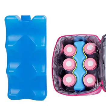 Многоразовый ланч-бокс для хранения свежих продуктов Cool Therapy Water injection Cooler Pack с гелевой морозильной камерой и кубиками льда