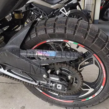 Наклейка на шину мотоцикла, украшение на педаль колеса, подходящее светоотражающее Водонепроницаемое кольцо из модифицированной стали для ZONTES ZT 155-U1 U1-155