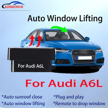 Новый автомобильный стеклоподъемник OBD для Audi A6L 2012-2016, Закрывающий контроллер люка на крыше, Автоматическое устройство дистанционного управления, Закрывающее, открывающее, приостанавливающее окна