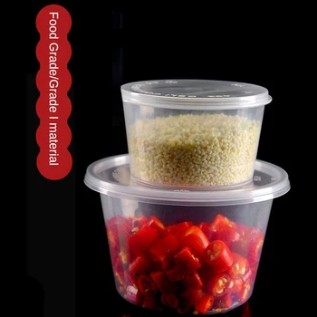 Пластиковый стаканчик для соуса Высококачественные и безопасные материалы Защита от брызг Вложенный дизайн Прозрачный дизайн Уплотнение из пищевых материалов