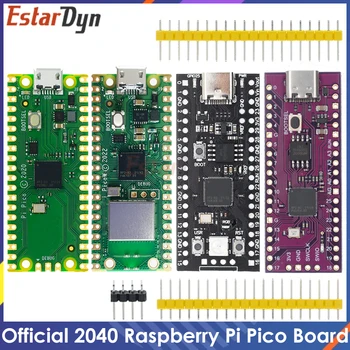 Плата Raspberry Pi Pico RP2040 с двухъядерным процессором 264 КБ ARM, Маломощные микрокомпьютеры, Высокопроизводительный процессор Cortex-M0 +