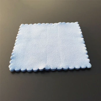 Покрытие безворсовое 20ШТ Салфетки для чистки из микрофибры Нанокерамические Автомобильные 10 *10 см синие Автомобильные принадлежности Аксессуары