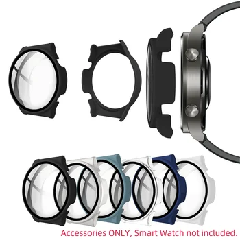 Полноэкранный стеклянный защитный чехол Shell Edge Frame для Huawei Watch GT 2 Pro GT2 Pro Силиконовый защитный бампер