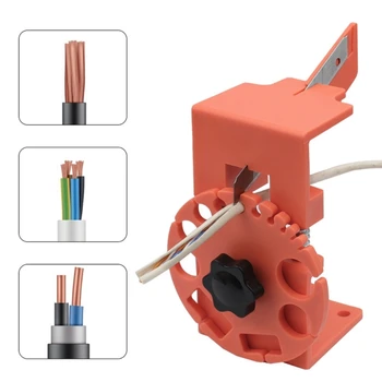 Регулируемый ручной инструмент для зачистки кабеля для электриков-энтузиастов челнока