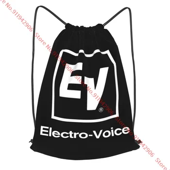 Рюкзак на шнурке с логотипом Ev Electro Voice, модная сумка для обуви, спортивная сумка большой емкости с 3D-печатью
