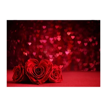 Ткань для фона на День Святого Валентина 210x150 см, материал для фотографий 