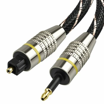 Цифровой звуковой кабель Toslink к Mini Toslink 3,5 мм оптический кабель SPDIF 5 М