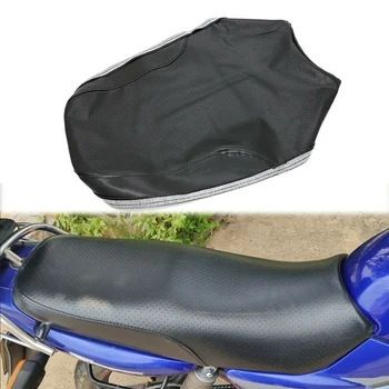 Чехол для сиденья мотоцикла из искусственной искусственной кожи Мягкая защита для YAMAHA YBR125 2005-2009 YS150 YBR YB 125 YS150